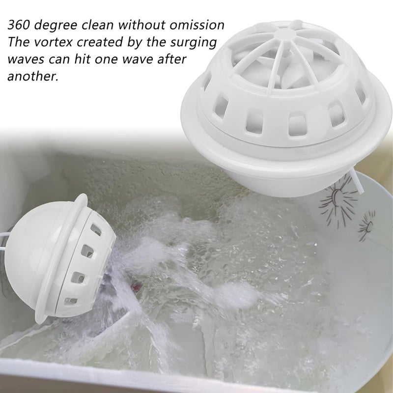 woobles Mini Dishwasher Dishwasher Dishwasher Mini Dish Portable Dishwasher Usb‑Powered With Suction Cup For Kitchen For Restaurant[White] - Image 5